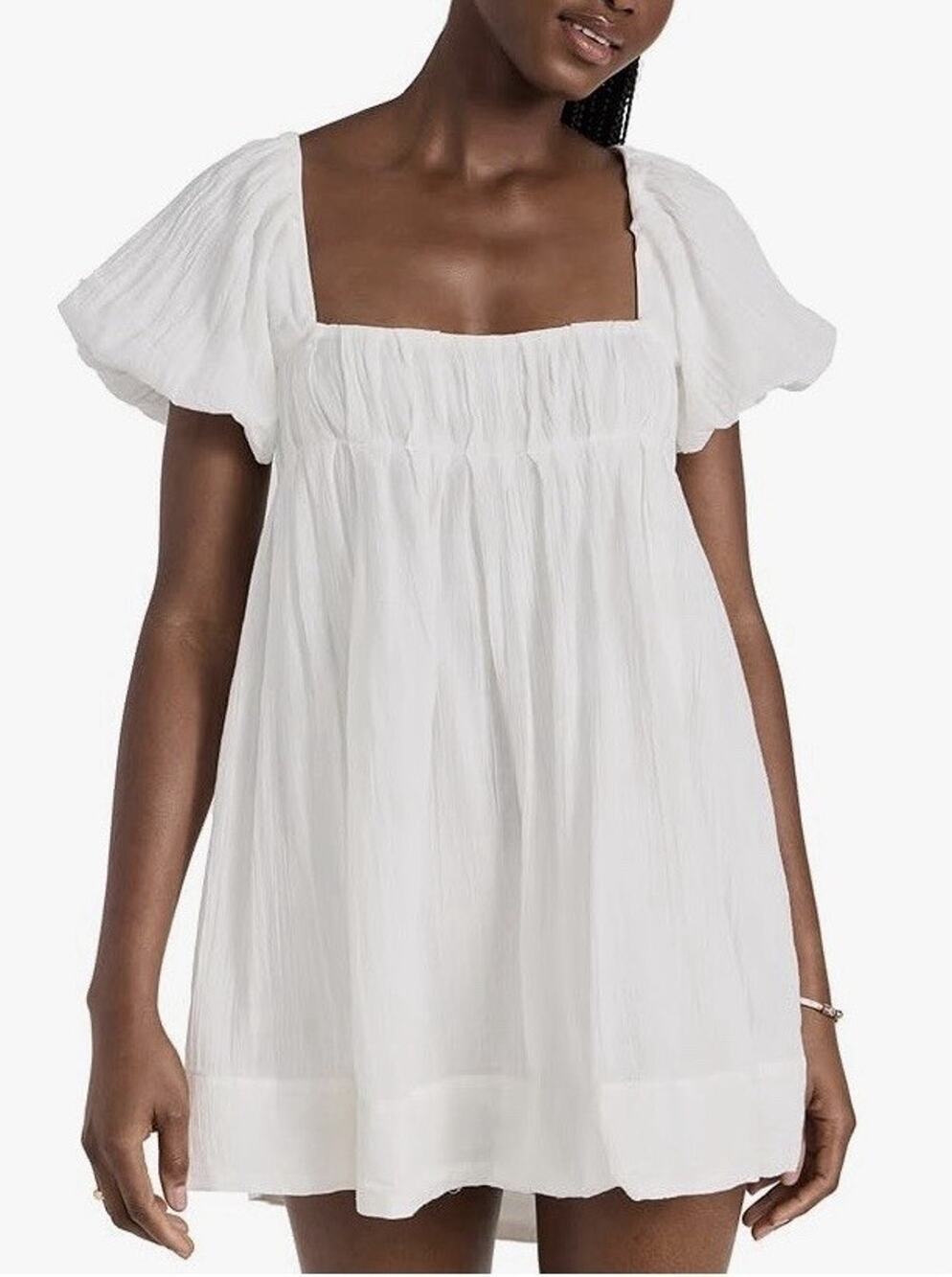 Free People Marina Mini Dress White Size S P